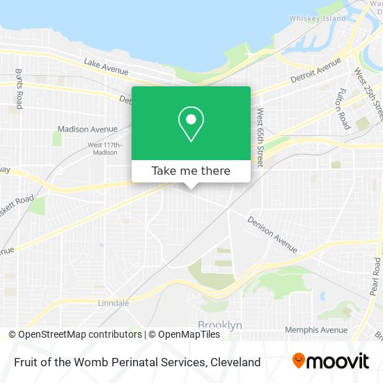 Mapa de Fruit of the Womb Perinatal Services