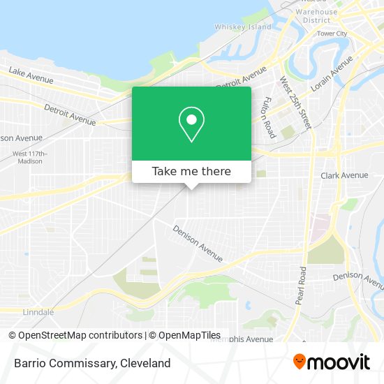 Mapa de Barrio Commissary