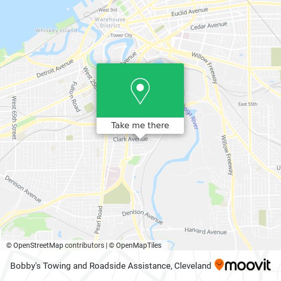 Bobby's Towing and Roadside Assistance map