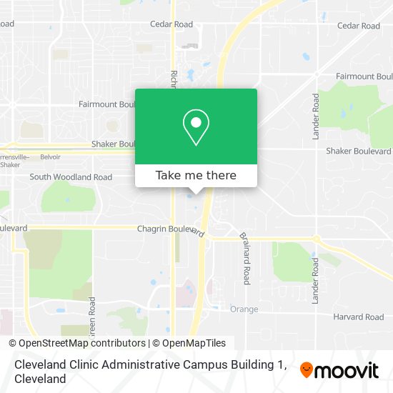 Cleveland Clinic Administrative Campus Building 1 map