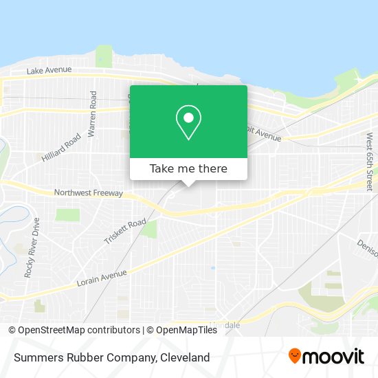 Summers Rubber Company map