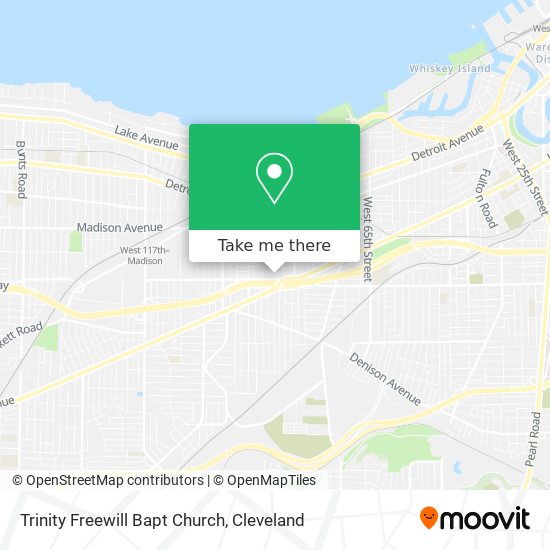 Trinity Freewill Bapt Church map