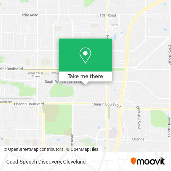 Cued Speech Discovery map