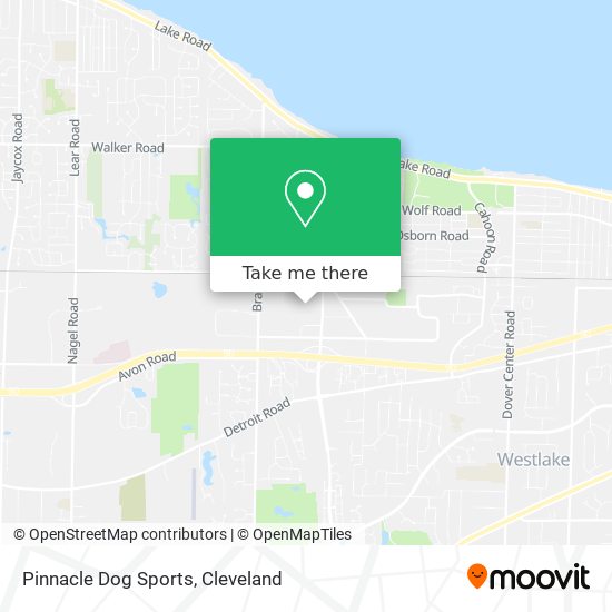 Pinnacle Dog Sports map