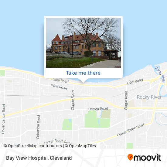 Mapa de Bay View Hospital