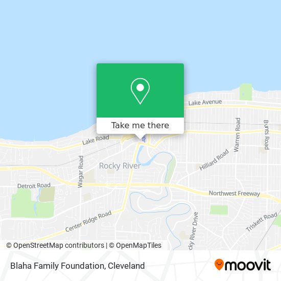 Blaha Family Foundation map