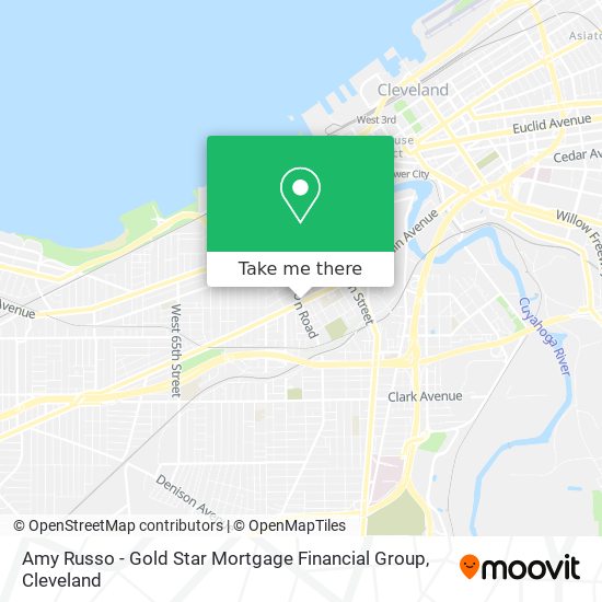 Mapa de Amy Russo - Gold Star Mortgage Financial Group
