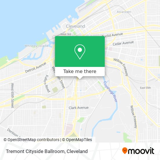 Tremont Cityside Ballroom map
