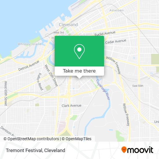 Tremont Festival map