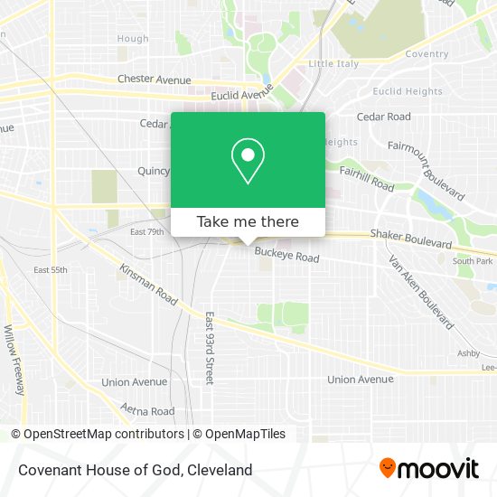 Covenant House of God map