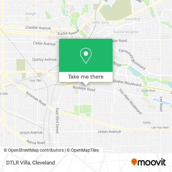 DTLR Villa map