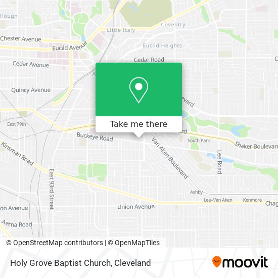 Mapa de Holy Grove Baptist Church