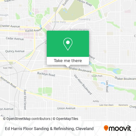 Ed Harris Floor Sanding & Refinishing map