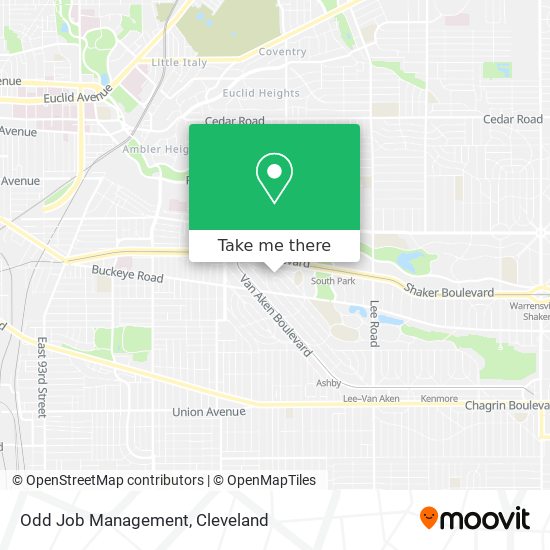 Mapa de Odd Job Management