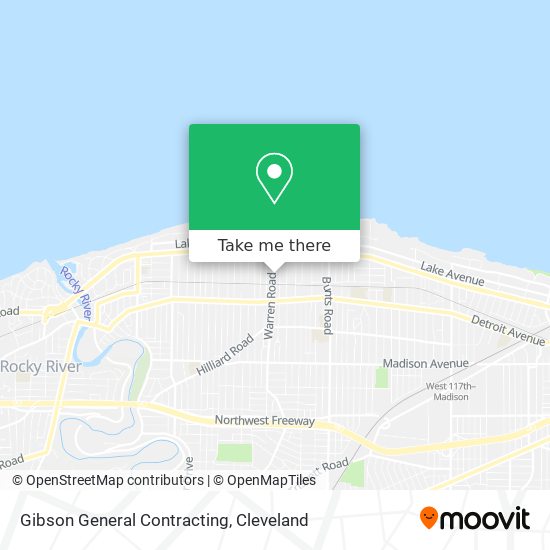Mapa de Gibson General Contracting