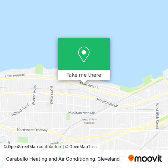 Caraballo Heating and Air Conditioning map