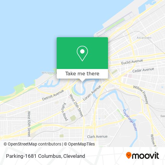 Mapa de Parking-1681 Columbus