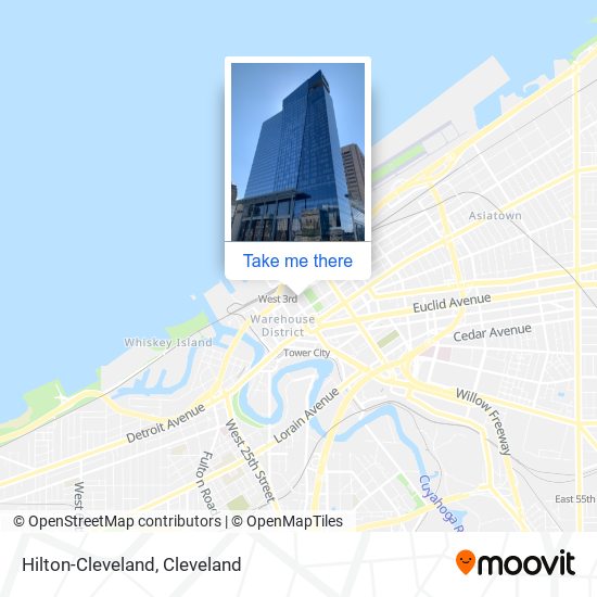 Hilton-Cleveland map