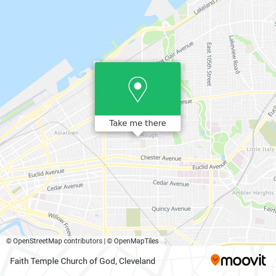 Mapa de Faith Temple Church of God