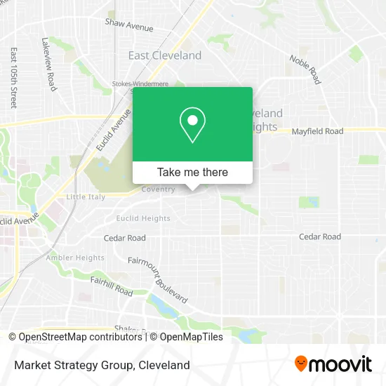 Mapa de Market Strategy Group