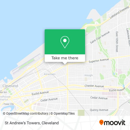 Mapa de St Andrew's Towers