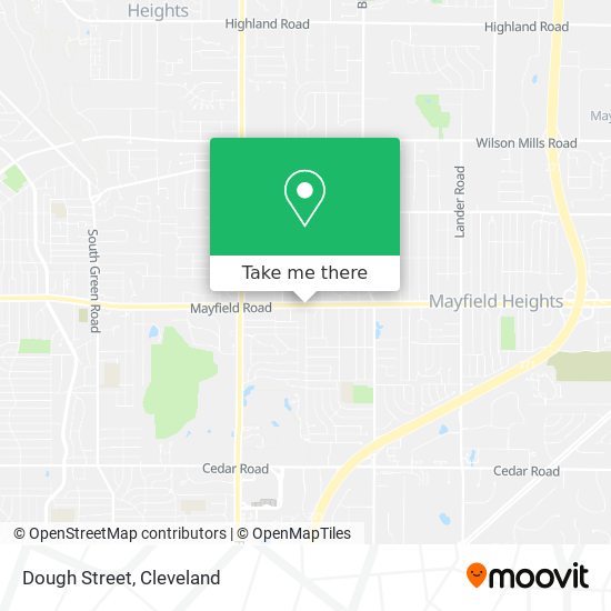 Mapa de Dough Street