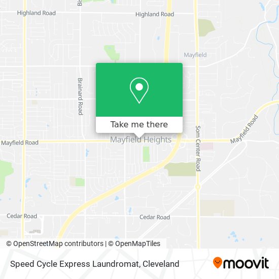 Speed Cycle Express Laundromat map