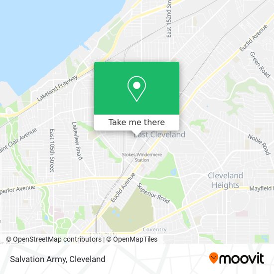 Mapa de Salvation Army