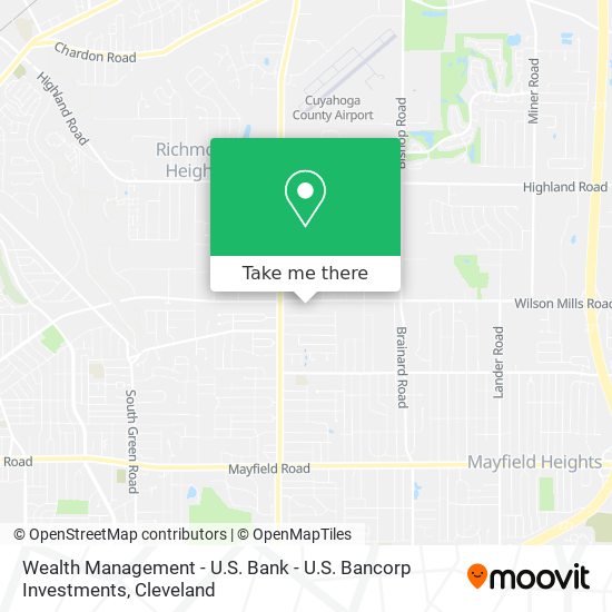 Wealth Management - U.S. Bank - U.S. Bancorp Investments map