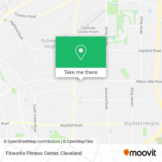 Fitworks Fitness Center map