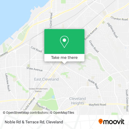 Mapa de Noble Rd & Terrace Rd