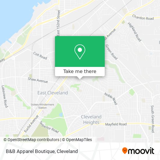 B&B Apparel Boutique map