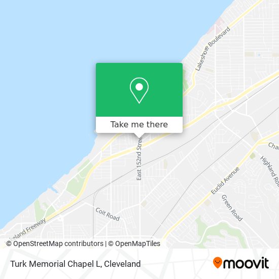 Mapa de Turk Memorial Chapel L