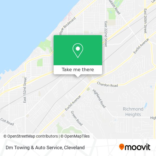 Dm Towing & Auto Service map