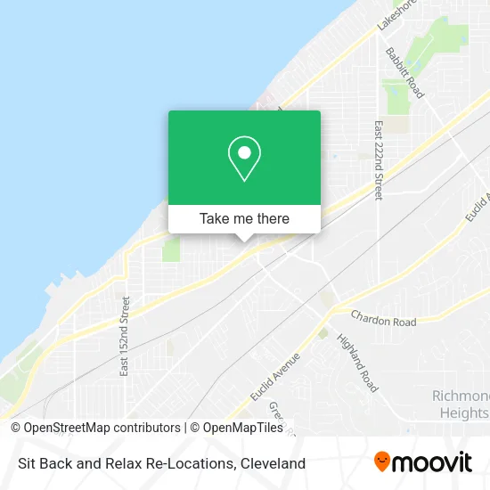 Sit Back and Relax Re-Locations map