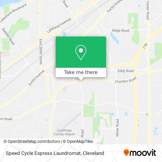 Speed Cycle Express Laundromat map
