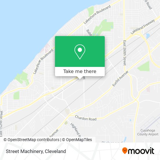 Mapa de Street Machinery