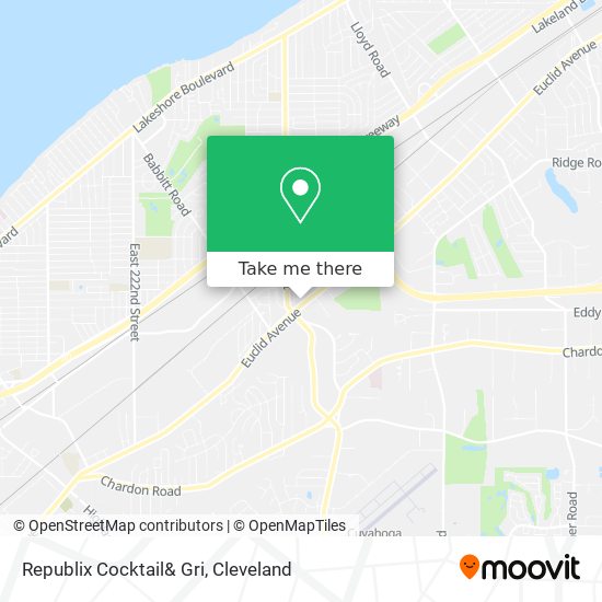 Republix Cocktail& Gri map