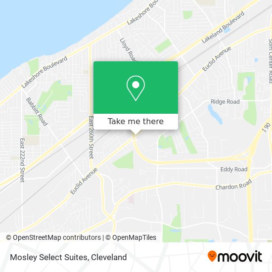 Mosley Select Suites map