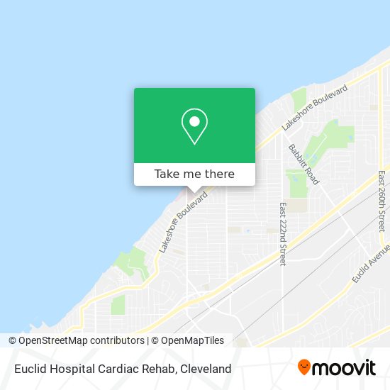 Mapa de Euclid Hospital Cardiac Rehab
