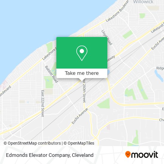 Edmonds Elevator Company map