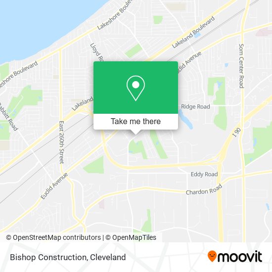 Mapa de Bishop Construction