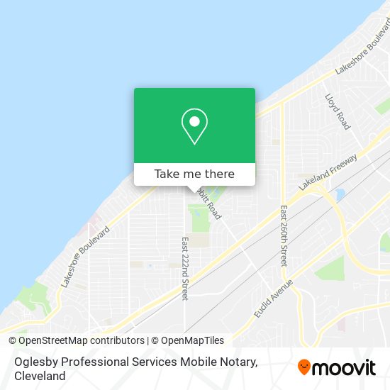Mapa de Oglesby Professional Services Mobile Notary