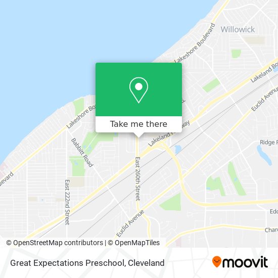 Great Expectations Preschool map