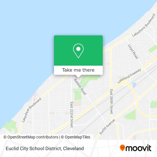 Mapa de Euclid City School District