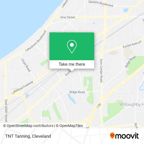 Mapa de TNT Tanning