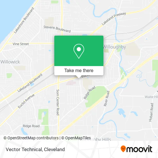 Vector Technical map