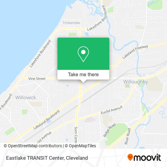 Eastlake TRANSIT Center map