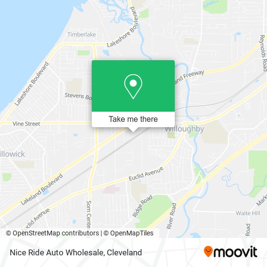 Nice Ride Auto Wholesale map