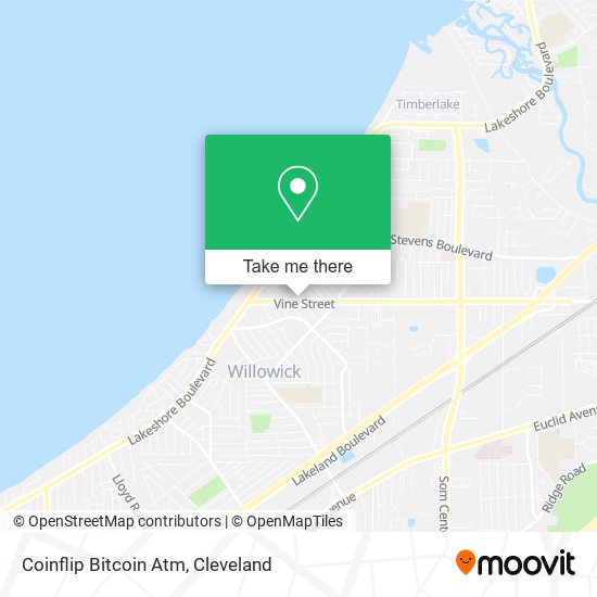 Mapa de Coinflip Bitcoin Atm